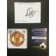 Signed plain card by MASON GREENWOOD the Manchester United footballer. 